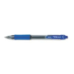 Zebra Sarasa Dry Gel X20 Gel Pen, Retractable, Medium 0.7 Mm, Blue Ink, Translucent Blue Barrel, 12/Pack -Bostitch Shop 104842