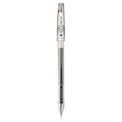 Pilot G-TEC-C Ultra Gel Pen, Stick, Extra-Fine 0.4 Mm, Black Ink, Clear Barrel, Dozen -Bostitch Shop 110707