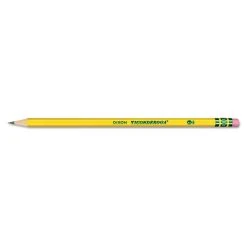 Ticonderoga Pre-Sharpened Pencil, HB (#2), Black Lead, Yellow Barrel, 30/Pack