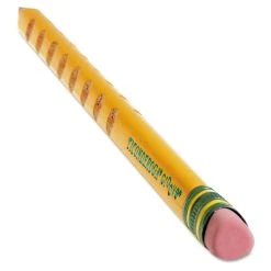 Ticonderoga Groove Pencils, HB (#2), Black Lead, Yellow Barrel, 10/Pack -Bostitch Shop 140054