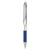 Zebra Z-Grip Flight Ballpoint Pen, Retractable, Bold 1.2 Mm, Blue Ink, White Barrel, 12/Pack