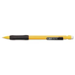 Bic Xtra-Comfort Mechanical Pencil, 0.7 Mm, HB (#2.5), Black Lead, Assorted Barrel Colors, Dozen -Bostitch Shop 161951