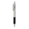 Zebra F-402 Ballpoint Pen, Retractable, Fine 0.7 Mm, Black Ink, Stainless Steel/Black Barrel, 2/Pack -Bostitch Shop 168147