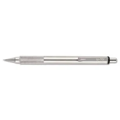 Zebra M-701 Mechanical Pencil, 0.7 Mm, HB (#2.5), Black Lead, Silver Barrel