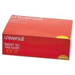 Universal #2 Woodcase Pencil, HB (#2), Black Lead, Yellow Barrel, 144/Box -Bostitch Shop 213341