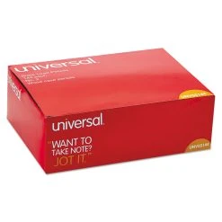 Universal #2 Woodcase Pencil, HB (#2), Black Lead, Yellow Barrel, 144/Box -Bostitch Shop 213353