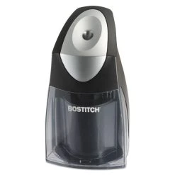 Bostitch QuietSharp Executive Vertical Electric Pencil Sharpener, AC-Powered, 5.88 X 3.69 X 6.4, Black