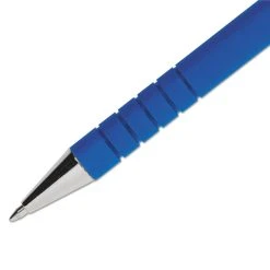 Paper Mate FlexGrip Ultra Ballpoint Pen, Stick, Fine 0.8 Mm, Blue Ink, Blue Barrel, Dozen -Bostitch Shop 224841