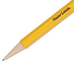 Paper Mate Sharpwriter Mechanical Pencil, 0.7 Mm, HB (#2.5), Black Lead, Classic Yellow Barrel, Dozen -Bostitch Shop 224889