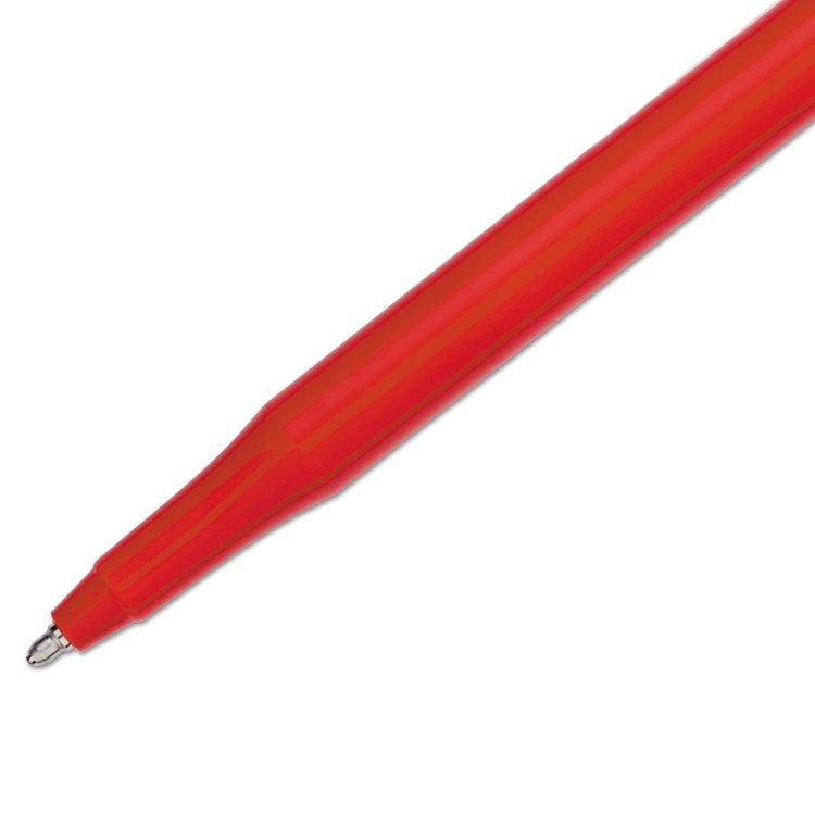 Paper Mate Eraser Mate Ballpoint Pen, Stick, Medium 1 Mm, Red Ink, Red Barrel, Dozen 5 Paper Mate Eraser Mate Ballpoint Pen, Stick, Medium 1 Mm, Red Ink, Red Barrel, Dozen - Image 3