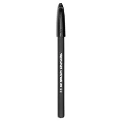 Paper Mate ComfortMate Ultra Ballpoint Pen, Stick, Medium 1 Mm, Black Ink, Black Barrel, Dozen