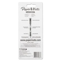 Paper Mate Clear Point Mechanical Pencil, 0.5 Mm, HB (#2.5), Black Lead, Randomly Assorted Barrel Colors, 2/Pack -Bostitch Shop 225064