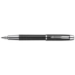 Parker® IM Premium Roller Ball Pen, Stick, Fine 0.7 Mm, Black Ink, Black/Chrome Barrel -Bostitch Shop 230117