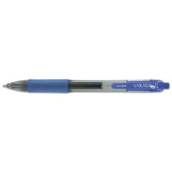 Zebra Sarasa Dry Gel X20 Gel Pen, Retractable, Medium 0.7 Mm, Blue Ink, Translucent Blue Barrel, 36/Pack -Bostitch Shop 232177