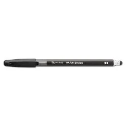 Paper Mate InkJoy 100 Ballpoint Pen/Stylus, Stick, Medium 1 Mm, Black Ink, Black Barrel, Dozen -Bostitch Shop 270347