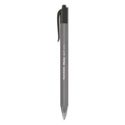 Paper Mate InkJoy 100 RT Ballpoint Pen, Retractable, Medium 1 Mm, Black Ink, Black Barrel, 20/Pack