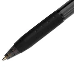 Paper Mate InkJoy 300 RT Ballpoint Pen, Refillable, Retractable, Medium 1 Mm, Black Ink, Black Barrel, 24/Pack -Bostitch Shop 270569