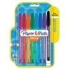 Paper Mate InkJoy 100 Ballpoint Pen, Stick, Medium 1 Mm, Eight Assorted Ink And Barrel Colors, 8/Pack -Bostitch Shop 270759