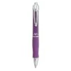 Zebra GR8 Gel Pen, Retractable, Medium 0.7 Mm, Violet Ink, Violet/Silver Barrel, 12/Pack -Bostitch Shop 275274