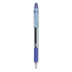 Zebra Jimnie Gel Pen, Stick, Medium 0.7 Mm, Blue Ink, Smoke Barrel, 12/Pack