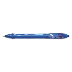Bic Gel-ocity Quick Dry Gel Pen, Retractable, Medium 0.7 Mm, Blue Ink, Blue Barrel, Dozen 17 Bic Gel-ocity Quick Dry Gel Pen, Retractable, Medium 0.7 Mm, Blue Ink, Blue Barrel, Dozen -Bostitch Shop 302185