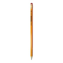 Universal Deluxe Blackstonian Pencil, HB (#2), Black Lead, Yellow Barrel, Dozen