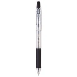 Pentel R.S.V.P. RT Ballpoint Pen, Retractable, Medium 1 Mm, Black Ink, Clear Barrel, Dozen