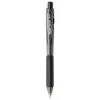 Pentel WOW! Ballpoint Pen, Retractable, Medium 1 Mm, Black Ink, Black Barrel, Dozen -Bostitch Shop 309623