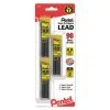Pentel Super Hi-Polymer Lead Refills, 0.9 Mm, HB, Black, 30/Tube, 3 Tubes/Pack 2 Pentel Super Hi-Polymer Lead Refills, 0.9 Mm, HB, Black, 30/Tube, 3 Tubes/Pack -Bostitch Shop 309707