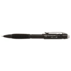 Pentel Twist-Erase GT Pencils, 0.7 Mm, HB (#2.5), Black Lead, Black Barrel