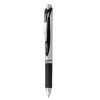 Pentel EnerGel RTX Gel Pen, Retractable, Medium 0.7 Mm, Black Ink, Black/Gray Barrel -Bostitch Shop 316066