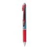 Pentel EnerGel RTX Gel Pen, Retractable, Fine 0.5 Mm Needle Tip, Red Ink, Silver/Red Barrel -Bostitch Shop 316088