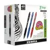 Zebra Z-Grip Ballpoint Pen, Retractable, Medium 1 Mm, Assorted Ink And Barrel Colors, 48/Pack -Bostitch Shop 318375