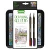 Crayola Detailing Gel Pen, Stick, Medium 1 Mm, Assorted Ink Colors, Black Barrel, 20/Pack -Bostitch Shop 318575