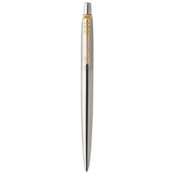 Parker® Jotter Gel Pen, Retractable, Medium 0.7 Mm, Black Ink, Stainless Steel Barrel