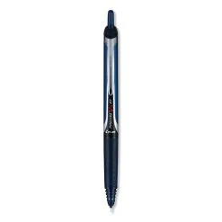 Pilot Precise V5RT Roller Ball Pen, Retractable, Extra-Fine 0.5 Mm, Navy Ink, Navy Barrel, Dozen