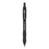 Paper Mate Profile Gel Pen, Retractable, Bold 1 Mm, Black Ink, Translucent Black Barrel, Dozen