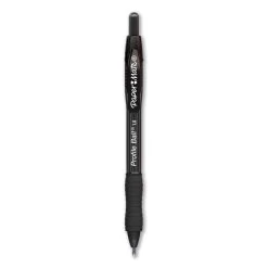 Paper Mate Profile Ballpoint Pen, Retractable, Medium 1 Mm, Black Ink, Translucent Black Barrel, 36/Pack