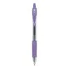 Pilot G2 Premium Gel Pen, Retractable, Extra-Fine 0.5 Mm, Purple Ink, Smoke Barrel, Dozen -Bostitch Shop 640960