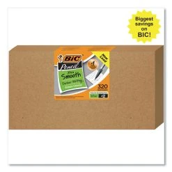 Bic Xtra Smooth Mechanical Pencil Xtra Value Pack, 0.7 Mm, HB (#2), Black Lead, Assorted Barrel Colors, 320/Carton -Bostitch Shop 656380