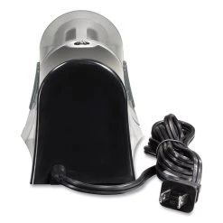 Westcott IPoint Evolution Axis Pencil Sharpener, AC-Powered, 4.25 X 7 X 4.75, Black/Silver 12 Westcott IPoint Evolution Axis Pencil Sharpener, AC-Powered, 4.25 X 7 X 4.75, Black/Silver -Bostitch Shop 660674