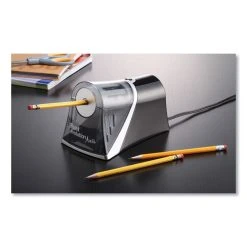 Westcott IPoint Evolution Axis Pencil Sharpener, AC-Powered, 4.25 X 7 X 4.75, Black/Silver 13 Westcott IPoint Evolution Axis Pencil Sharpener, AC-Powered, 4.25 X 7 X 4.75, Black/Silver -Bostitch Shop 660701