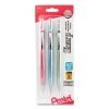 Pentel Sharp Mechanical Pencil, 0.7 Mm, HB (#2.5), Black Lead, Assorted Barrel Colors, 3/Pack -Bostitch Shop 661087