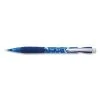 Pentel Icy Mechanical Pencil, 0.5 Mm, HB (#2.5), Black Lead, Transparent Blue Barrel, Dozen