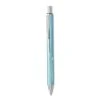 Pentel EnerGel Alloy RT Gel Pen, Retractable, Medium 0.7 Mm, Black Ink, Aquamarine Barrel