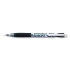 Pentel Icy Mechanical Pencil, 0.5 Mm, HB (#2.5), Black Lead, Transparent Smoke Barrel, Dozen