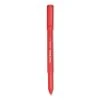 Paper Mate Write Bros. Ballpoint Pen, Stick, Medium 1 Mm, Red Ink, Red Barrel, Dozen -Bostitch Shop 675372