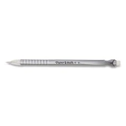 Paper Mate Write Bros Mechanical Pencil, 0.5 Mm, HB (#2), Black Lead, Silver Barrel With Assorted Clip Colors, 24/Pack -Bostitch Shop 690630