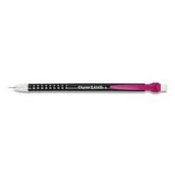 Paper Mate Write Bros Mechanical Pencil, 0.7 Mm, HB (#2), Black Lead, Black Barrel With Assorted Clip Colors, 24/Pack -Bostitch Shop 690651