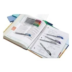 Paper Mate Write Bros Mechanical Pencil, 0.5 Mm, HB (#2), Black Lead, Silver Barrel With Assorted Clip Colors, 24/Pack -Bostitch Shop 690700